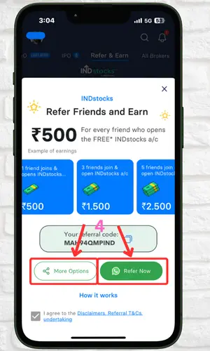 INDMoney App se Paisa kaise kamaye Step 03 hindi